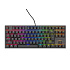 Genesis tichá herná klávesnica THOR 303/TKL/RGB/Outemu Peach/Drôtová USB/ CZ- SK layout/Čierna