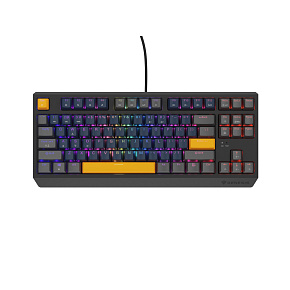 GENESIS herná klávesnica THOR 230/TKL/RGB/Outemu Panda/Drôtová USB/US layout/Naval Blue Positive GENESIS herná klávesnica THOR 230/TKL/RGB/Outemu Panda/Drôtová USB/US layout/Naval Blue Positive
