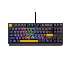 GENESIS herná klávesnica THOR 230/TKL/RGB/Outemu Panda/Drôtová USB/US layout/Naval Blue Negative GENESIS herná klávesnica THOR 230/TKL/RGB/Outemu Panda/Drôtová USB/US layout/Naval Blue Negative