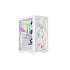 Počítačová skriňa Genesis DIAXID 605 ARGB/Midi Tower/Transpar./Biela