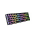 Genesis herná klávesnica THOR 660 G2/Gateron Red/USB+BT/US layout/Čierna