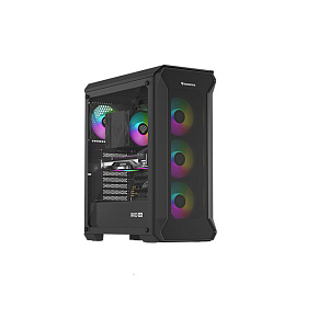 Počítačová skriňa Genesis IRID 505 ARGB V2/Midi Tower/Transpar./Čierna Počítačová skriňa Genesis IRID 505 ARGB V2/Midi Tower/Transpar./Čierna