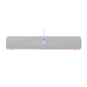 Genesis herný soundbar HELIUM 312BT/Biela/Stereo/10W Genesis herný soundbar HELIUM 312BT/Biela/Stereo/10W