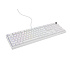 Herná mechanická klávesnica Genesis THOR 404/RGB/Outemu Peach Silent/Drôtové USB-A/US layout/Biela