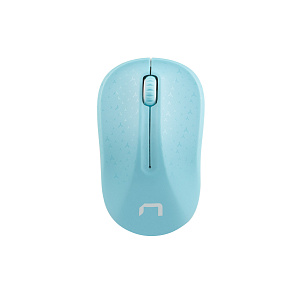 Natec optická myš TOUCAN/1600 DPI/Cestovná/Optická/1 600 DPI/Bezdrôtová USB/Biela-modrá Natec optická myš TOUCAN/1600 DPI/Cestovná/Optická/1 600 DPI/Bezdrôtová USB/Biela-modrá