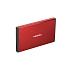 Externý box pre HDD 2,5" USB 3.0 Natec Rhino Go, červený, hliníkové telo