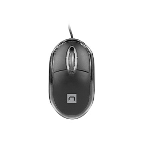 Natec optická myš VIREO 2/1000 DPI/Kancelárska/Optická/1 000 DPI/Drôtová USB/Čierna Natec optická myš VIREO 2/1000 DPI/Kancelárska/Optická/1 000 DPI/Drôtová USB/Čierna