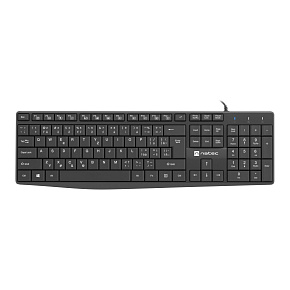 Natec klávesnica Nautilus 2/Drôtová USB/ CZ- SK layout/Čierna Natec klávesnica Nautilus 2/Drôtová USB/ CZ- SK layout/Čierna