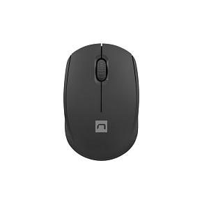 Myš Natec STORK/Kancelárska/Optická/1 600 DPI/Bezdrôtová USB/Čierna Myš Natec STORK/Kancelárska/Optická/1 600 DPI/Bezdrôtová USB/Čierna