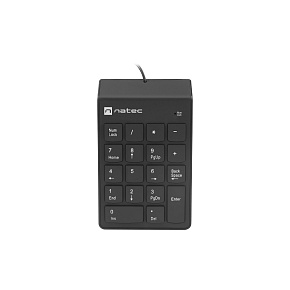 Numerická klávesnica Natec GOBY 2/Drôtová USB/Čierna Numerická klávesnica Natec GOBY 2/Drôtová USB/Čierna