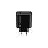 Univerzálna nabíjačka Natec RIBERA 18W 1X USB-A, čierna