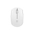 Myš Natec STORK/Kancelárska/Optická/1 600 DPI/Bezdrôtová USB/Biela
