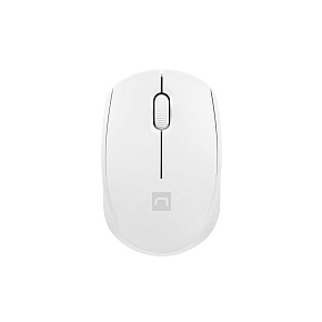 Myš Natec STORK/Kancelárska/Optická/1 600 DPI/Bezdrôtová USB/Biela Myš Natec STORK/Kancelárska/Optická/1 600 DPI/Bezdrôtová USB/Biela