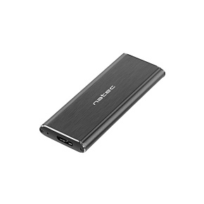 Externý box pre SSD Natec RHINO M.2 NVME LITE USB-C 3.1 GEN2, hliníkové telo Externý box pre SSD Natec RHINO M.2 NVME LITE USB-C 3.1 GEN2, hliníkové telo