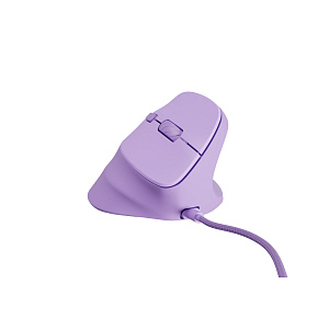 Vertikálna myš Natec CRAKE 2 PRO/Vertikálna/Optická/Pre pravákov/12 400 DPI/Drôtové USB-A/Fialová Vertikálna myš Natec CRAKE 2 PRO/Vertikálna/Optická/Pre pravákov/12 400 DPI/Drôtové USB-A/Fialová