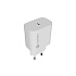 Univerzálna nabíjačka Natec RIBERA 20W, 1X USB-C, biela