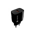 Univerzálna nabíjačka Natec RIBERA 18W, 1X USB-A, čierna