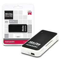 AXAGON CRE-X1, USB 2.0 externá MINI čítačka 5-slot ALL-IN-ONE