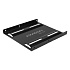 AXAGON RHD-125B, kovový rámček pre 1x 2.5" HDD/SSD do 3.5" pozície, čierny
