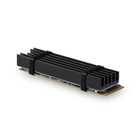 AXAGON CLR-M2L10, hliníkový pasívny chladič pre M.2 2280 SSD, výška 10 mm AXAGON CLR-M2L10, hliníkový pasívny chladič pre M.2 2280 SSD, výška 10 mm