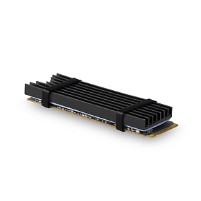 AXAGON CLR-M2L6, hliníkový pasívny chladič pre M.2 2280 SSD, výška 6 mm AXAGON CLR-M2L6, hliníkový pasívny chladič pre M.2 2280 SSD, výška 6 mm