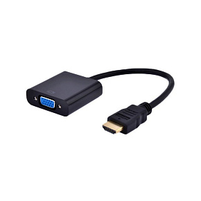 Gembird Adaptér HDMI-A(M) - VGA(F)+ Audio Gembird Adaptér HDMI-A(M) - VGA(F)+ Audio