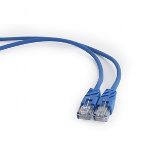 GEMBIRD Eth Patch kábel cat5e UTP, 1m, modrý GEMBIRD Eth Patch kábel cat5e UTP, 1m, modrý