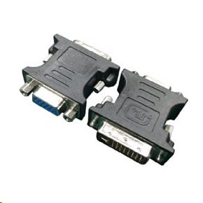 Kab. redukcia DVI-A do VGA M/F, čierna Kab. redukcia DVI-A do VGA M/F, čierna