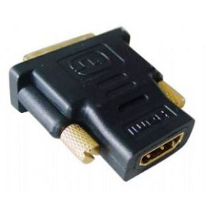 GEMBIRD redukcia HDMI-DVI-D F/M, pozlátené kontakty, čierna GEMBIRD redukcia HDMI-DVI-D F/M, pozlátené kontakty, čierna