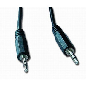 Kábel prípojný jack 3,5 mm M/M, 1,2 m, audio Kábel prípojný jack 3,5 mm M/M, 1,2 m, audio