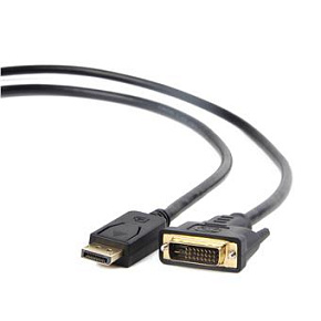 GEMBIRD Kábel DisplayPort na DVI, M/M, 1,8m GEMBIRD Kábel DisplayPort na DVI, M/M, 1,8m