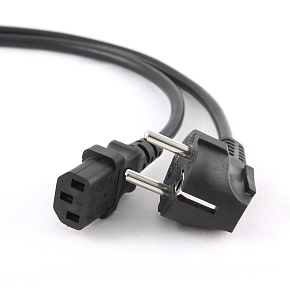 Kábel CABLEXPERT sieťový 1,8m 220/230V napájací, VDE Kábel CABLEXPERT sieťový 1,8m 220/230V napájací, VDE