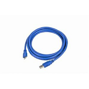 Kábel USB A-B micro 1,8 m 3.0, modrý Kábel USB A-B micro 1,8 m 3.0, modrý