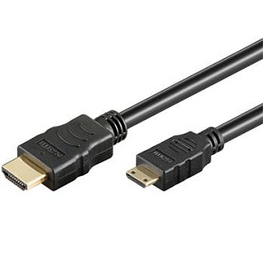PremiumCord Kábel HDMI A - HDMI mini C, 1m PremiumCord Kábel HDMI A - HDMI mini C, 1m