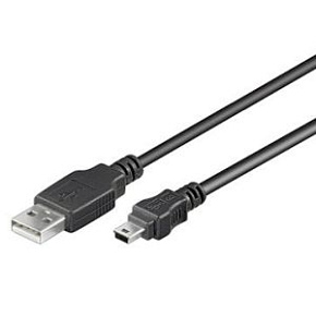 PremiumCord Kábel mini USB, A-B, 5 pinov, 0,5 m PremiumCord Kábel mini USB, A-B, 5 pinov, 0,5 m