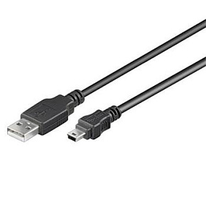 PremiumCord Kábel USB 2.0, A-B mini, 5pinov, 5m PremiumCord Kábel USB 2.0, A-B mini, 5pinov, 5m
