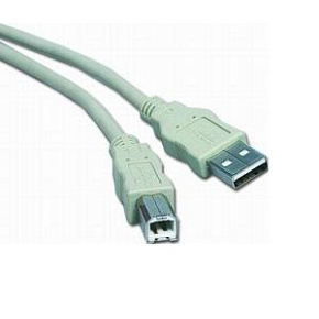 PremiumCord Kábel USB 2.0, A-B, 3m, sivý PremiumCord Kábel USB 2.0, A-B, 3m, sivý
