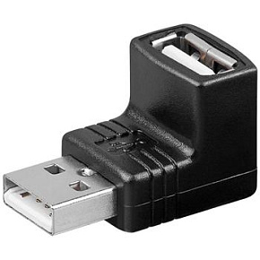 PremiumCord USB redukcia A-A, Male/Female 90° PremiumCord USB redukcia A-A, Male/Female 90°