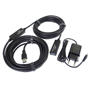 PremiumCord USB 3.0 repeater a predlžovací kábel A/M-A/F 10m PremiumCord USB 3.0 repeater a predlžovací kábel A/M-A/F 10m