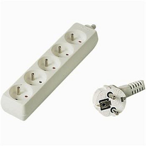 Predlžovací prívod 230V, 7m, 5 zásuviek Predlžovací prívod 230V, 7m, 5 zásuviek