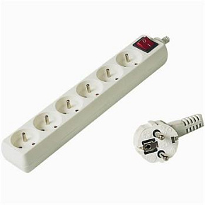 Predlžovací prívod 230V, 7m,6 zásuviek + vypínač Predlžovací prívod 230V, 7m,6 zásuviek + vypínač