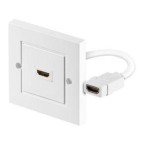 PremiumCord HDMI zásuvka v paneli 1x HDMI A - HDMI A Female/Female PremiumCord HDMI zásuvka v paneli 1x HDMI A - HDMI A Female/Female