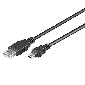 PremiumCord Kábel USB 2.0, A-B mini, 5pinov, 2m PremiumCord Kábel USB 2.0, A-B mini, 5pinov, 2m