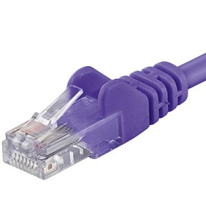 PremiumCord Patch kábel UTP RJ45-RJ45 CAT6 0.5m fialová PremiumCord Patch kábel UTP RJ45-RJ45 CAT6 0.5m fialová