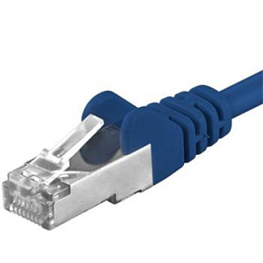 Premiumcord Patch kábel CAT6a S-FTP, RJ45-RJ45, AWG 26/7 2m, modrá Premiumcord Patch kábel CAT6a S-FTP, RJ45-RJ45, AWG 26/7 2m, modrá