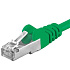 Premiumcord Patch kábel CAT6a S-FTP, RJ45-RJ45, AWG 26/7 5m, zelená