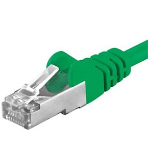 Premiumcord Patch kábel CAT6a S-FTP, RJ45-RJ45, AWG 26/7 5m, zelená Premiumcord Patch kábel CAT6a S-FTP, RJ45-RJ45, AWG 26/7 5m, zelená