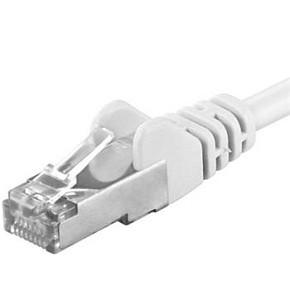 Premiumcord Patch kábel CAT6a S-FTP, RJ45-RJ45, AWG 26/7 0,25 m biela Premiumcord Patch kábel CAT6a S-FTP, RJ45-RJ45, AWG 26/7 0,25 m biela