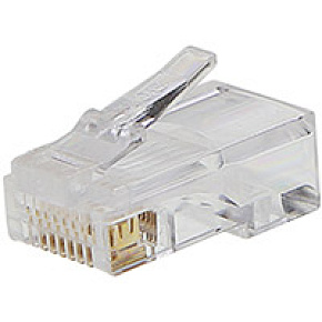 PremiumCord Konektor RJ45 8pinov - na drôt, balenie 10ks PremiumCord Konektor RJ45 8pinov - na drôt, balenie 10ks