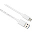 PremiumCord kábel USB-C - USB 3.0 A (USB 3.2 generation 2, 3A, 10Gbit/s) 2m biela